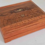 wood coin box